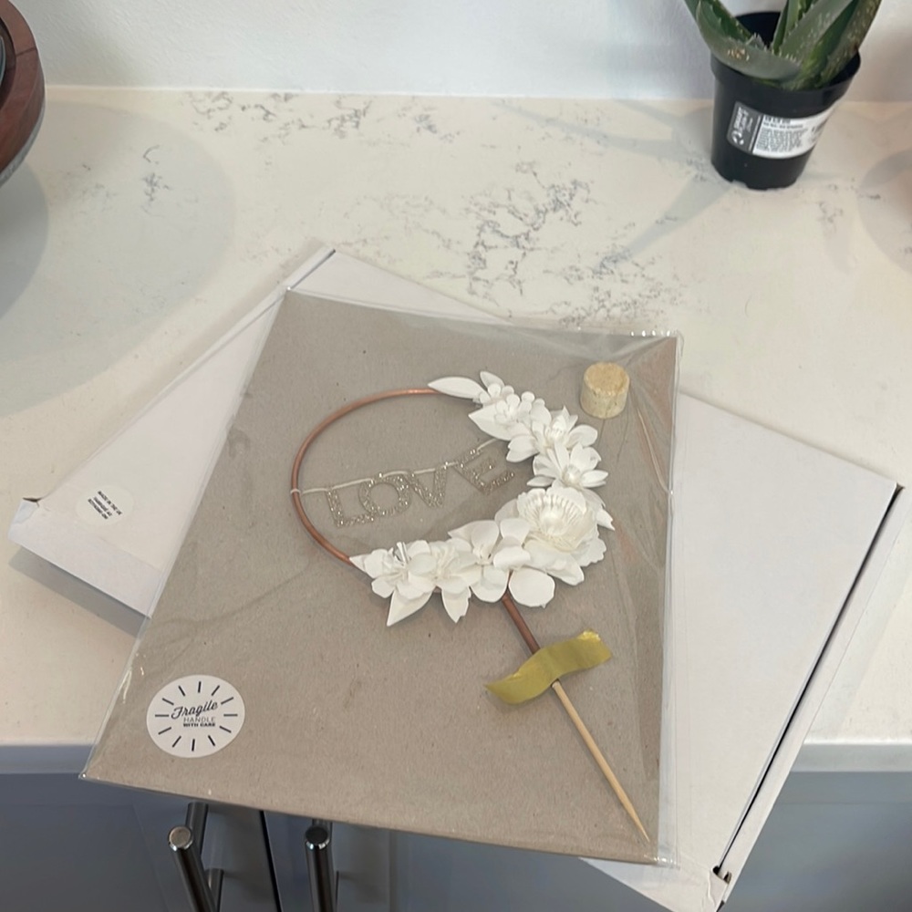 BHLDN cake topper